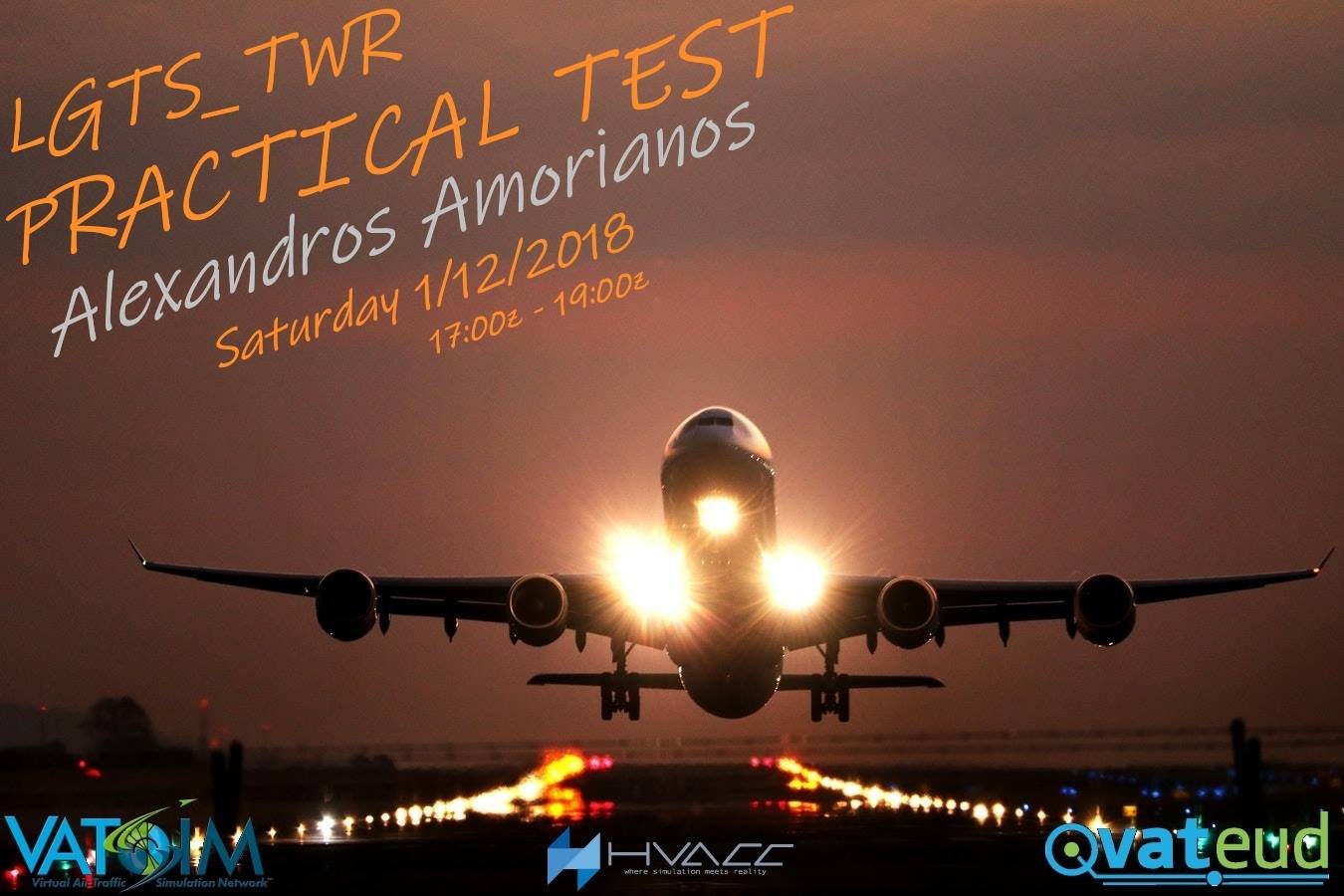 S2 CPT @ LGTS Sat, 01/12/2018, 19:00 - 21:00 local