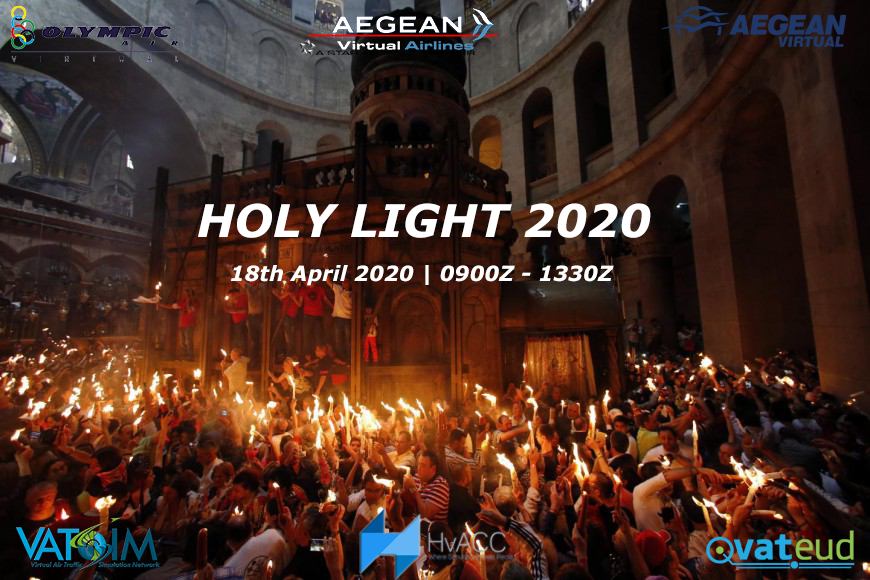 HOLY LIGHT 2020 | Saturday 18th April 2020 | 0900-1330z