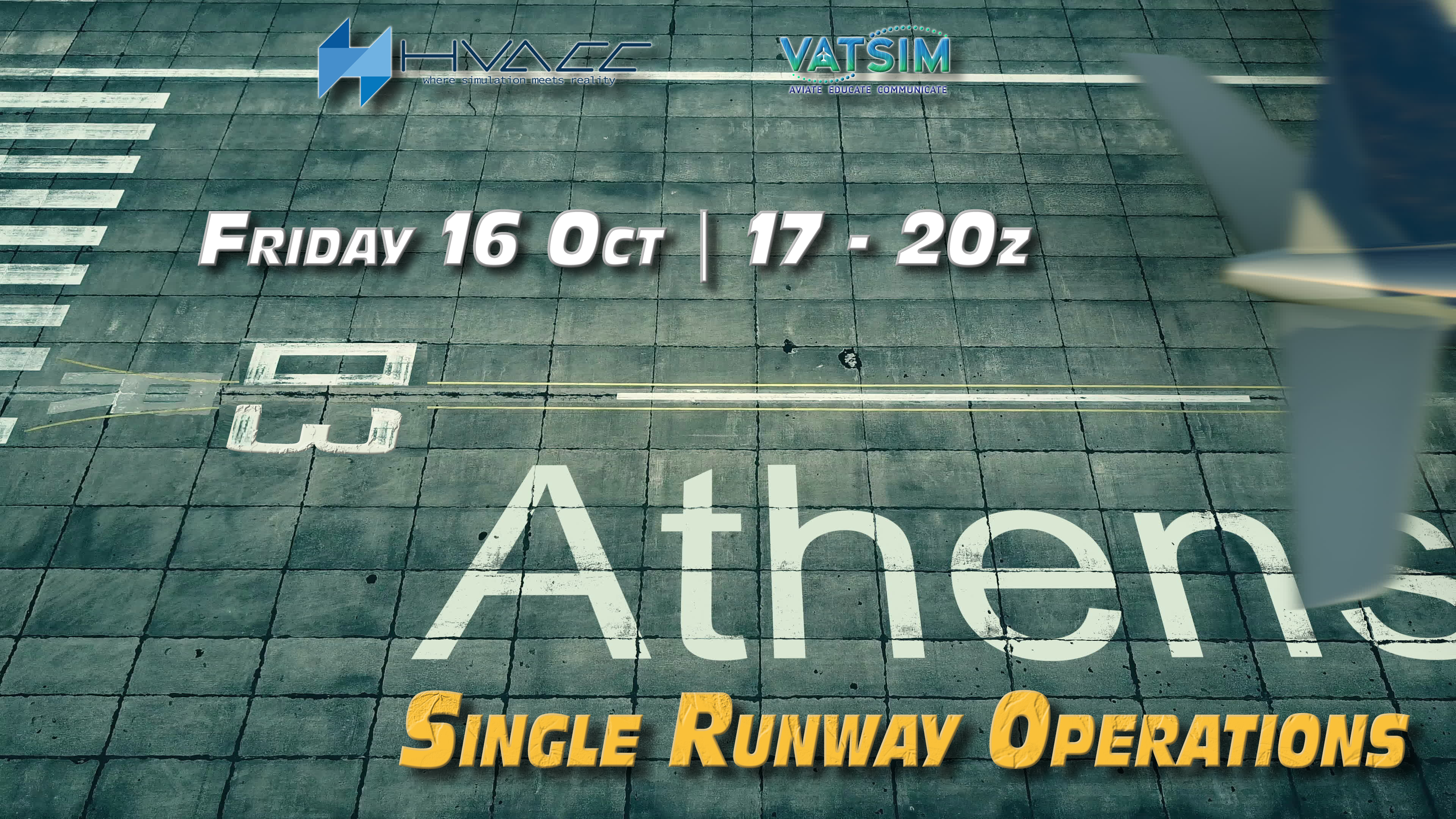 Athens Single Runway Operations | Friday 16th October 2020 |1700z - 2000z
