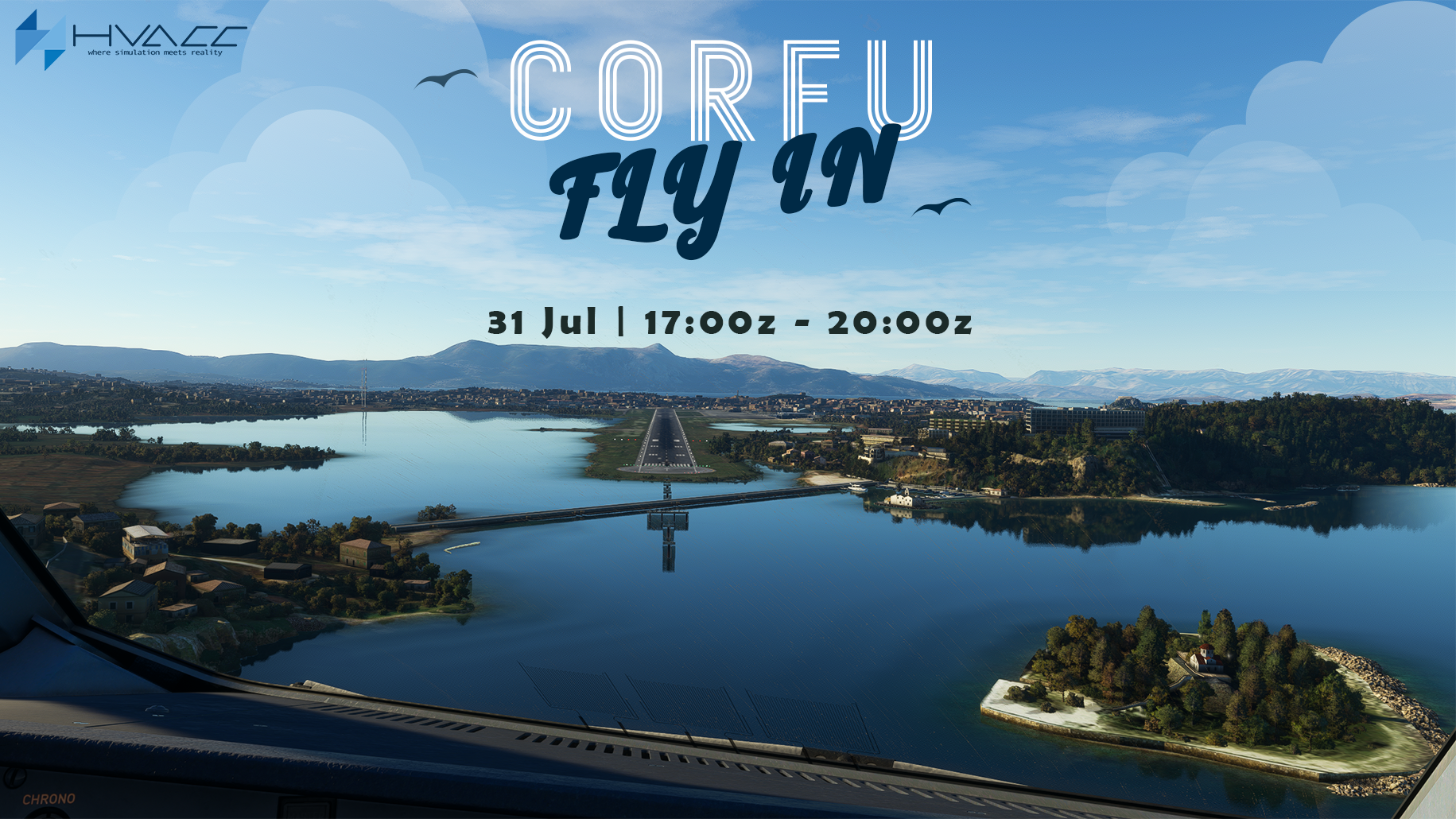 Corfu Fly-In| Sunday, July 31st | 17:00z - 20:00z
