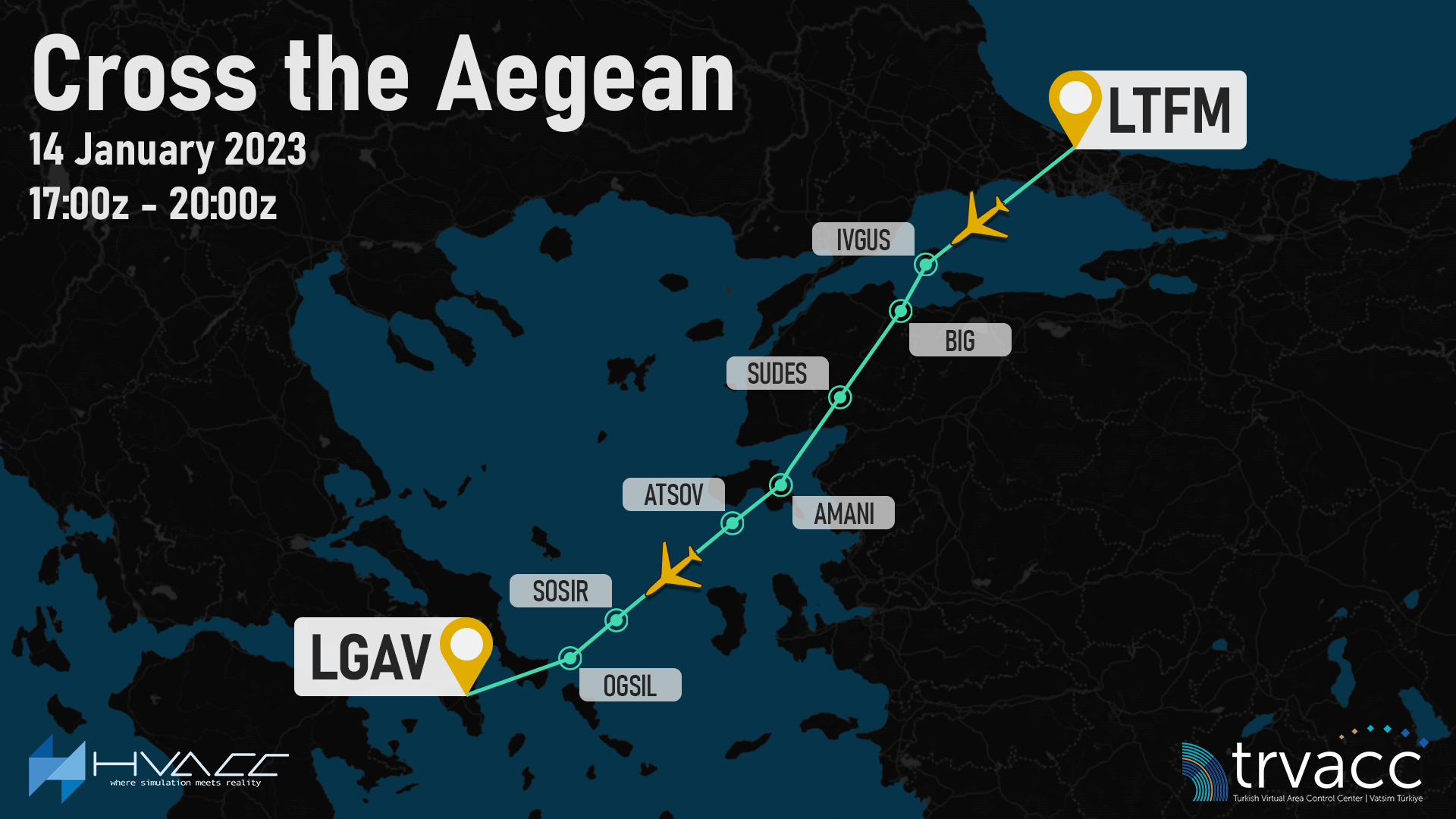 Cross the Aegean