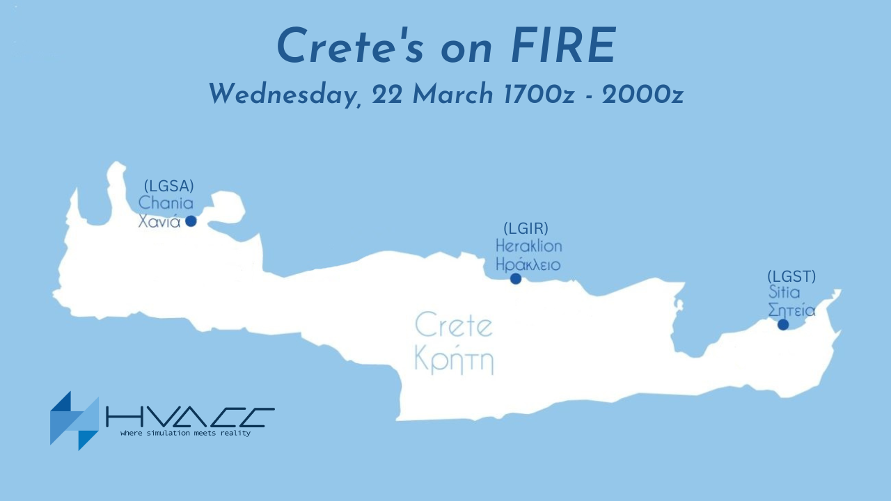 Crete's on FIRE | Wed, 22 Mar | 17z - 20z