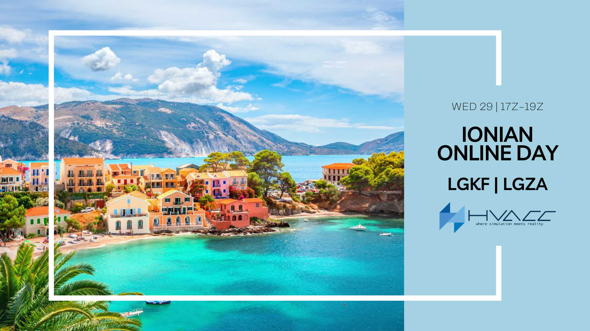 Ionian Online Day | Wed, 29 Mar | 17:00z - 19:00z