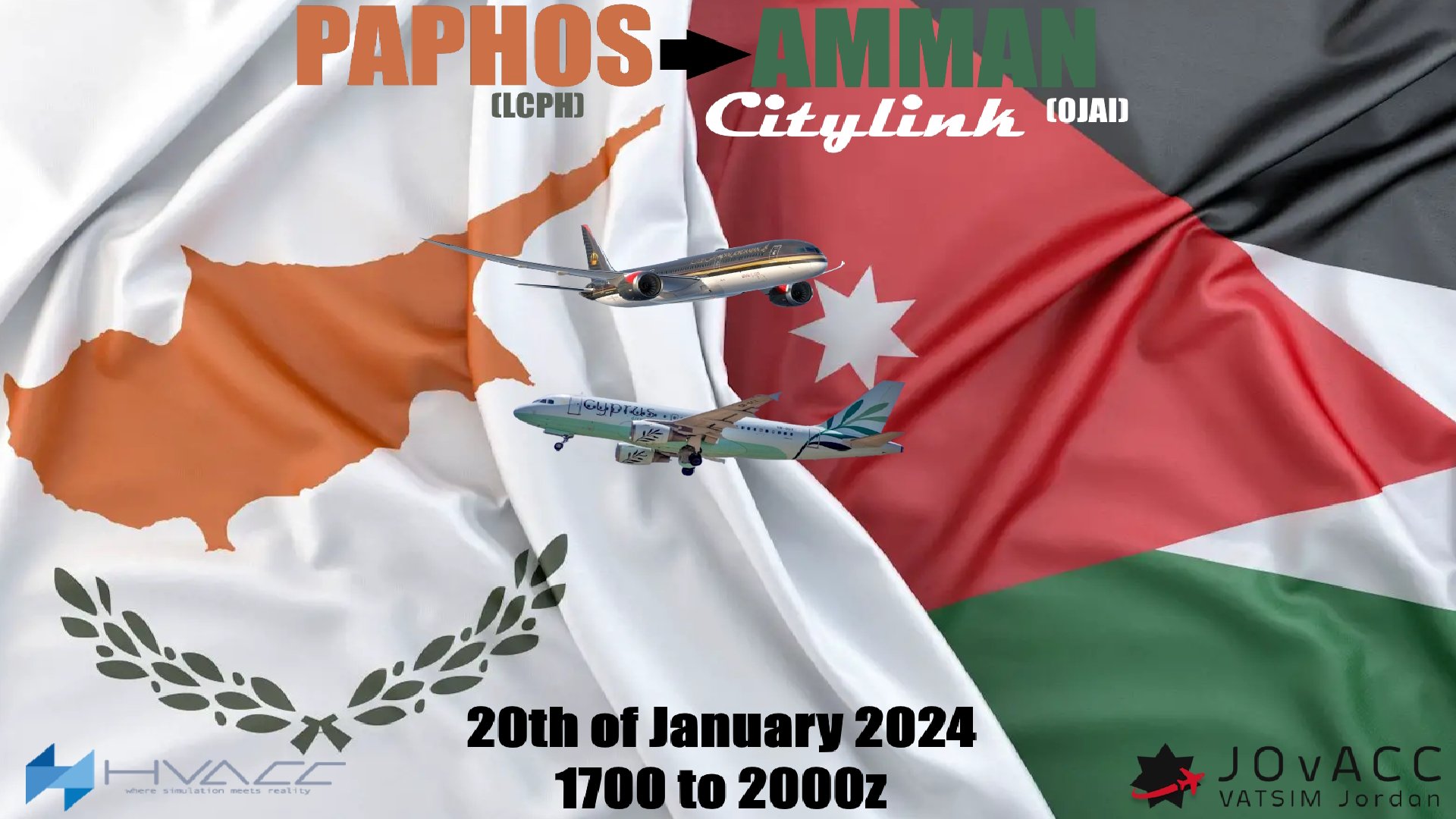 Paphos best sale amman flights